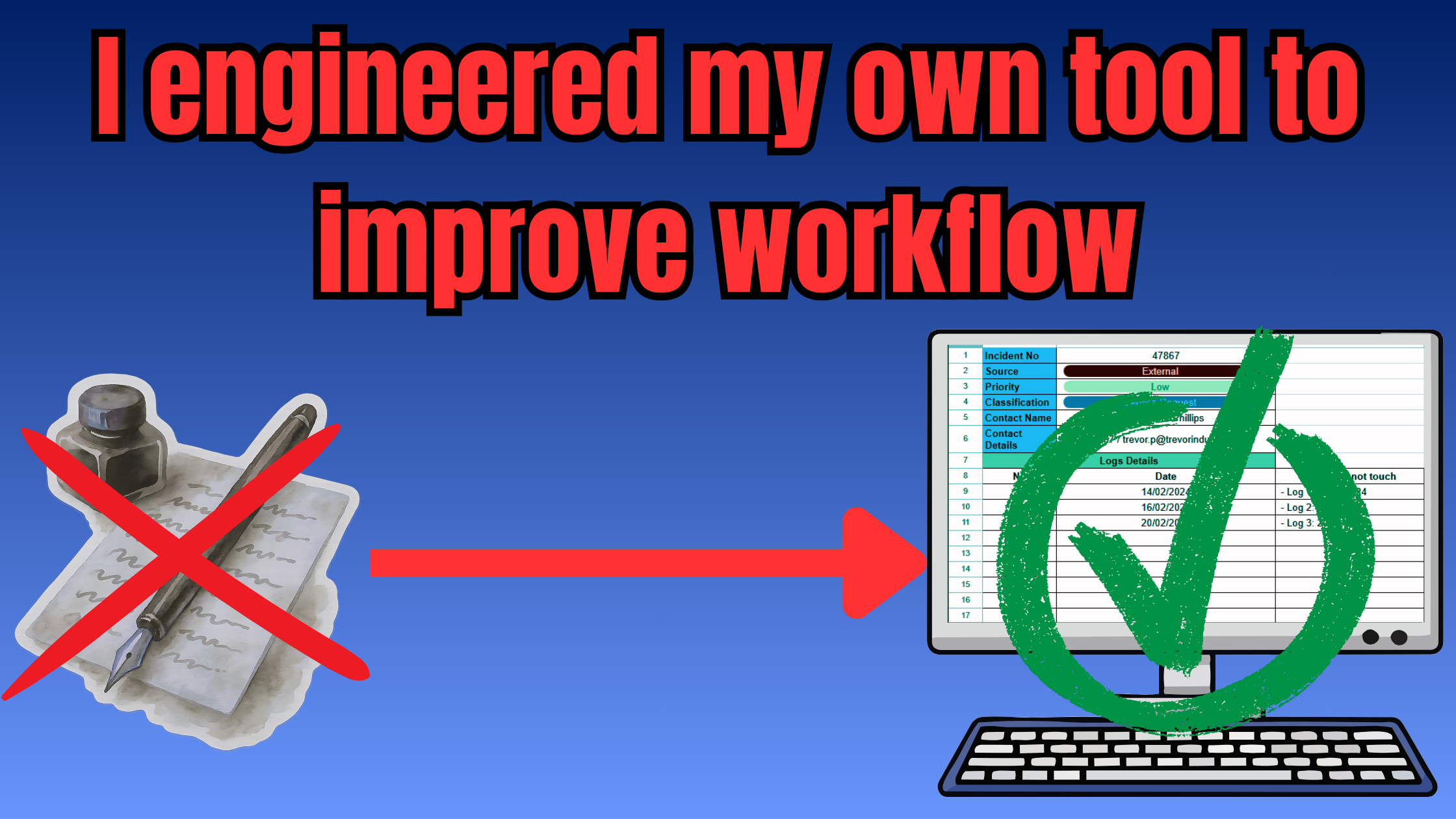 How I Optimized My Workflow with My Own Engineered Tool