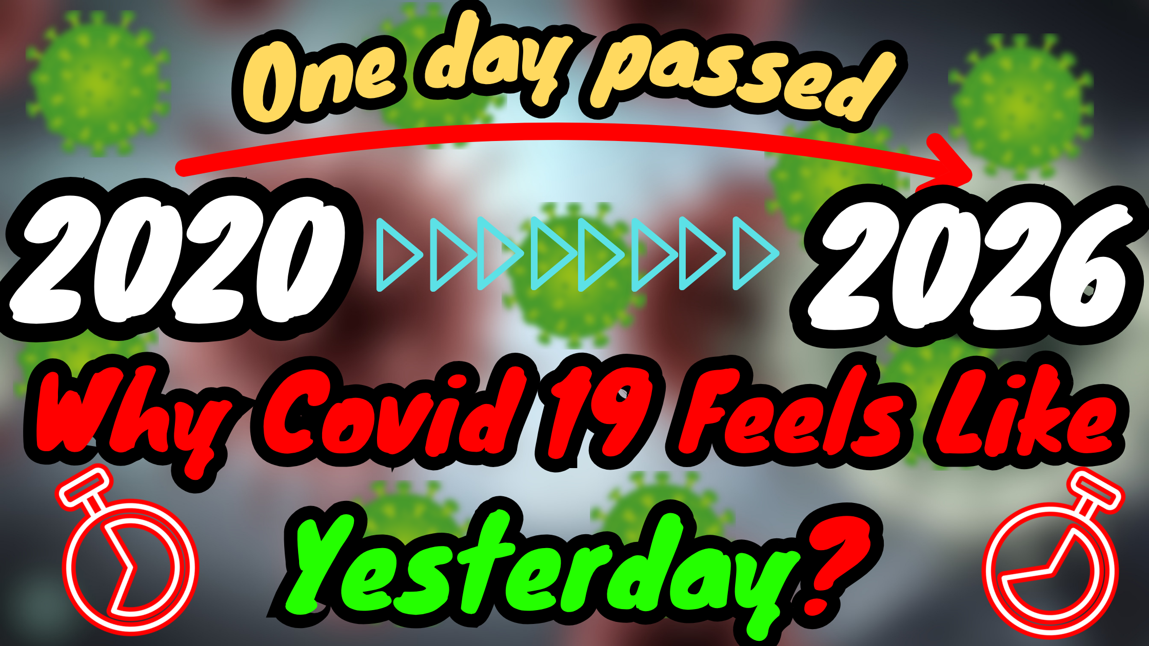 The Lockdown Warp: Why COVID-19 Feels Like It Happened Yesterday